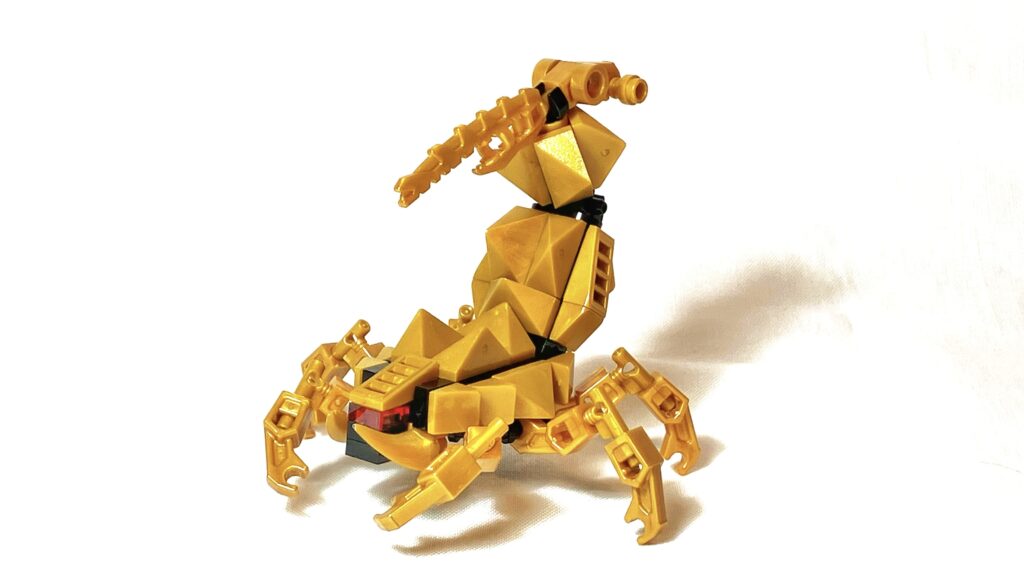 【レゴ ロボット】ゴールド・スコーピオン