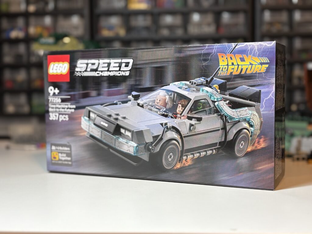 【本音LEGOレビュー】レゴ スピードチャンピオン 77256 バック・トゥ・ザ・フューチャー タイムマシン